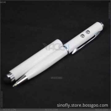 Stylus Touch Pen with Laser Illumination